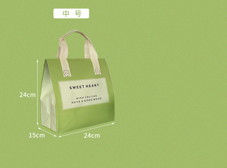 黑龙江省奶茶外卖袋餐饮外卖袋-铝箔保温袋定做-单杯奶茶外卖袋